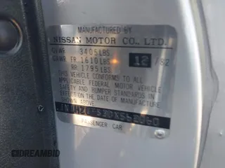 1983 Datsun 280ZX z VIN JN1HZ04S3DX562060, wystawiony jako IAAI lot #42063701 z przebiegiem 35 754 mil mil oraz . Historia ofert i sprzedaży dostępna na DreamBid. Obrazek 9.