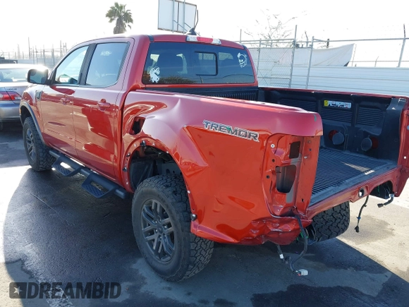 2022 Ford Ranger XL with VIN 1FTER4FHXNLD02305, listed as a IAAI auction lot 41820174 with 52,418 mi miles. Bid and sale history available at carsss.com. Image 6.