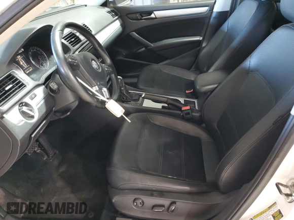 2013 Volkswagen Passat SE w/Sunroof with VIN 1VWBP7A34DC056451, listed as a Copart auction lot 52306265 with 143,112 mi miles and Salvage Title. Bid and sale history available at carsss.com. Image 7.
