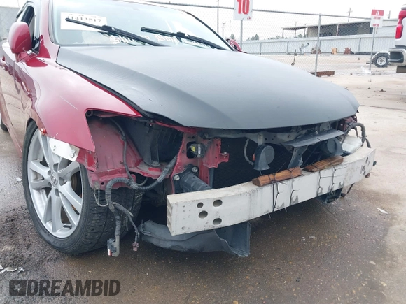 2006 Lexus IS 250 with VIN JTHBK262062006786, listed as a IAAI auction lot 41413517 with 157,788 mi miles and . Bid and sale history available at DreamBid. Image 6.