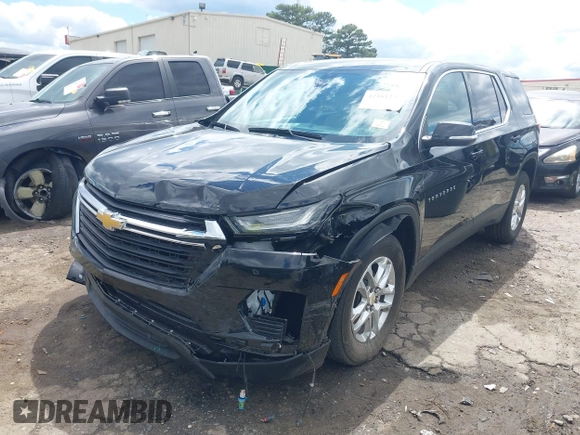 2023 Chevrolet Traverse LS z VIN 1GNERFKW9PJ319344, wystawiony jako IAAI lot #42181237 z przebiegiem 33 760 mil mil oraz . Historia ofert i sprzedaży dostępna na DreamBid. Obrazek 17.