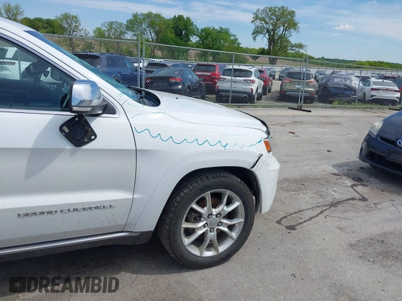 2014 Jeep Grand Cherokee Summit with VIN 1C4RJFJG0EC174871, listed as a IAAI auction lot 42341312 with 170,743 mi miles and . Bid and sale history available at DreamBid. Image 18.