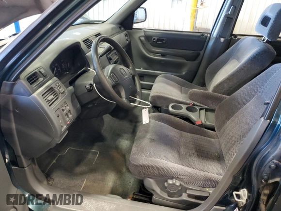 1997 Honda CR-V with VIN JHLRD1851VC032109, listed as a Copart auction lot 48504385 with 193,666 mi miles and Salvage Title. Bid and sale history available at carsss.com. Image 7.