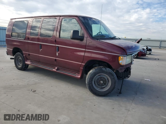 2003 Ford Econoline Cargo Recreational with VIN 1FDPE24L23HA30893, listed as a Copart auction lot 86729304 with 73,018 mi miles and Salvage Title. Bid and sale history available at DreamBid. Image 4.
