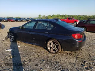 2014 BMW 5 Series 535i with VIN WBA5B1C5XED476895, listed as a Copart auction lot 52881755 with 258,946 mi miles and Salvage Title. Bid and sale history available at carsss.com. Image 2.