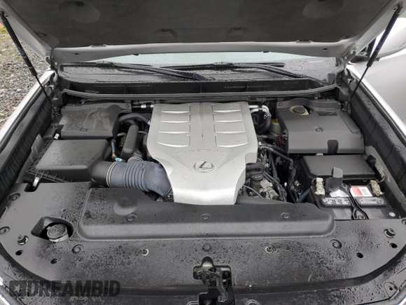 2010 Lexus GX 460 with VIN JTJBM7FX2A5004191, listed as a Copart auction lot 51809835 with 25,726 mi miles and Salvage Title. Bid and sale history available at DreamBid. Image 12.