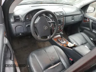 2002 Mercedes-Benz M-Class with VIN 4JGAB54E62A343938, listed as a Copart auction lot 87127184 with 226,811 mi miles and Clean Title. Bid and sale history available at carsss.com. Image 8.