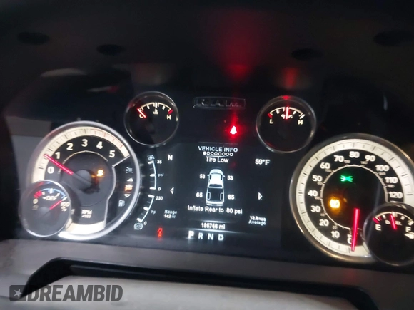 2015 Ram 2500 Laramie with VIN 3C6UR5FL6FG662604, listed as a IAAI auction lot 42340006 with 185,746 mi miles and . Bid and sale history available at DreamBid. Image 7.