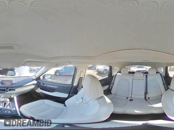2018 Mazda CX-5 Grand Touring with VIN JM3KFADMXJ1323646, listed as a Copart auction lot 46857825 with 62,262 mi miles and Salvage title. Bid and sale history available at DreamBid. Image 16.