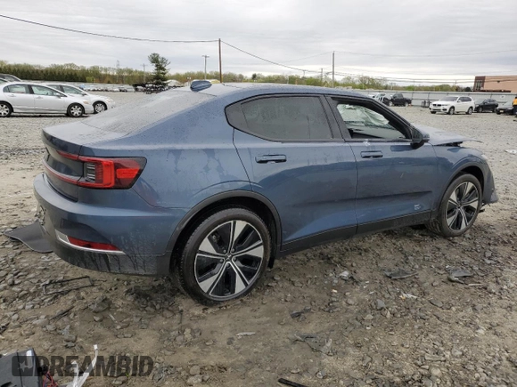 2023 Polestar 2 z VIN YSMED3KA8PL132504, wystawiony jako Copart lot #53187115 z przebiegiem Nie podano mil oraz Szkody całkowita. Historia ofert i sprzedaży dostępna na DreamBid. Obrazek 3.