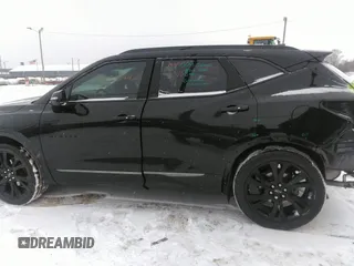 2022 Chevrolet Blazer RS with VIN 3GNKBKRS4NS171473, listed as a IAAI auction lot 41345128 with 33,093 mi miles and . Bid and sale history available at DreamBid. Image 15.