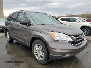 2011 Honda CR-V EX with VIN 5J6RE4H55BL064952, listed as a Copart auction lot 50954545 with 168,428 mi miles and Salvage Title. Bid and sale history available at carsss.com. Image 4.