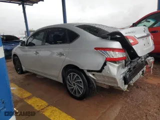 2014 Nissan Sentra S with VIN 3N1AB7AP7EL678745, listed as a Copart auction lot 47951755 with 190,706 mi miles and Salvage Title. Bid and sale history available at carsss.com. Image 2.