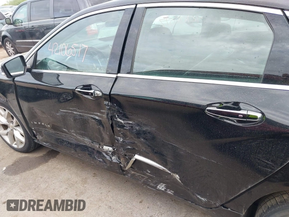 2019 Chevrolet Impala Premier with VIN 1G1105S36KU105588, listed as a IAAI auction lot 42106517 with 108,943 mi miles and . Bid and sale history available at DreamBid. Image 14.