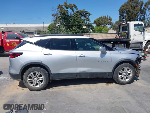 2020 Chevrolet Blazer LT with VIN 3GNKBHRS3LS570083, listed as a IAAI auction lot 42500284 with 46,491 mi miles and . Bid and sale history available at DreamBid. Image 13.