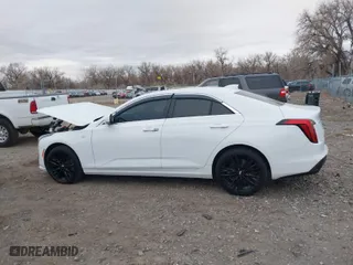 2021 Cadillac CT4 Premium Luxury with VIN 1G6DF5RK3M0106713, listed as a IAAI auction lot 41084691 with 1 mi miles. Bid and sale history available at carsss.com. Image 14.