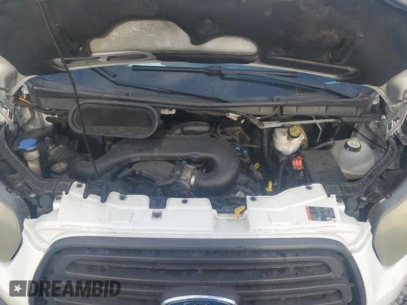 2015 Ford Transit Cargo with VIN 1FTNR1YM6FKA17391, listed as a Copart auction lot 56418755 with 247,093 mi miles and Salvage title. Bid and sale history available at DreamBid. Image 12.