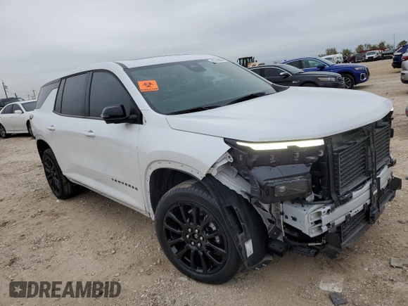2024 Chevrolet Traverse FWD RS with VIN 1GNERLKS3RJ188667, listed as a Copart auction lot 82759394 with 0 mi miles and Salvage Title. Bid and sale history available at carsss.com. Image 4.
