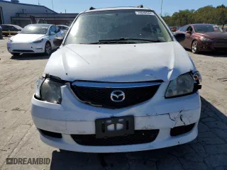 2003 Mazda MPV LX with VIN JM3LW28A330335382, listed as a Copart auction lot 74640944 with 209,833 mi miles and Salvage Title. Bid and sale history available at carsss.com. Image 5.