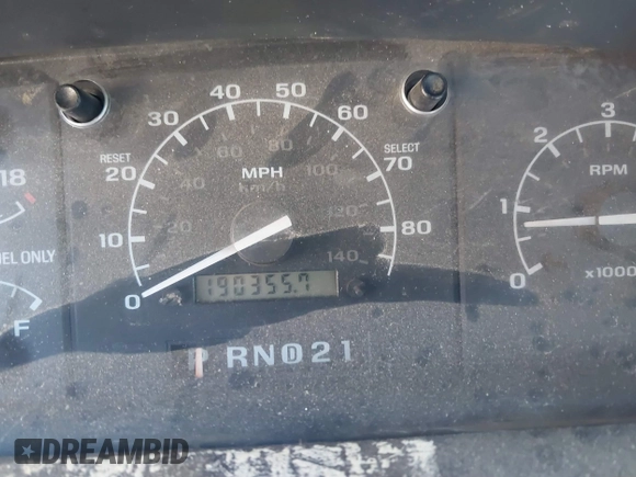 1996 Ford F-150 with VIN 1FTEF14H4TLA40692, listed as a IAAI auction lot 41879207 with 190,355 mi miles. Bid and sale history available at carsss.com. Image 7.