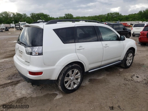 2010 Mitsubishi Outlander SE with VIN JA4AS3AW6AZ001289, listed as a Copart auction lot 53610374 with 199,031 mi miles and Salvage Title. Bid and sale history available at carsss.com. Image 3.