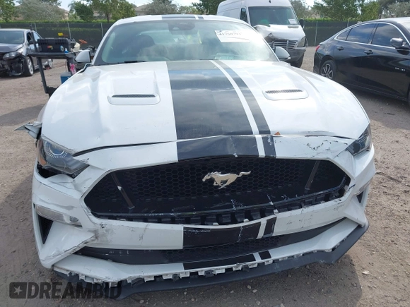 2023 Ford Mustang GT with VIN 1FA6P8CF3P5302065, listed as a IAAI auction lot 41760793 with 20,453 mi miles and . Bid and sale history available at carsss.com. Image 6.