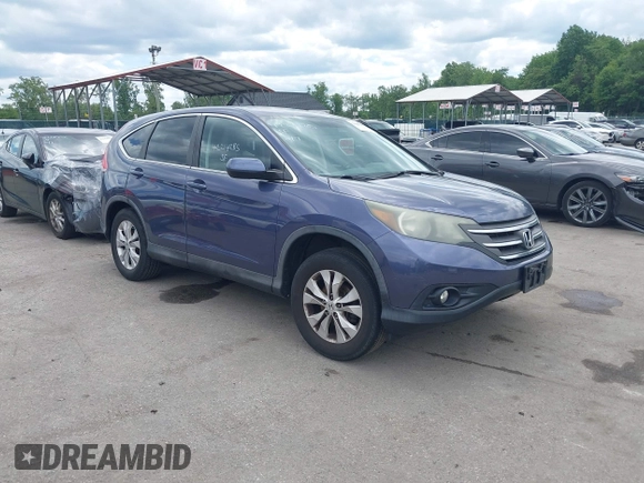 2014 Honda CR-V EX z VIN 5J6RM4H55EL050346, wystawiony jako IAAI lot #42214285 z przebiegiem 140 558 mil mil oraz . Historia ofert i sprzedaży dostępna na DreamBid. Obrazek 1.