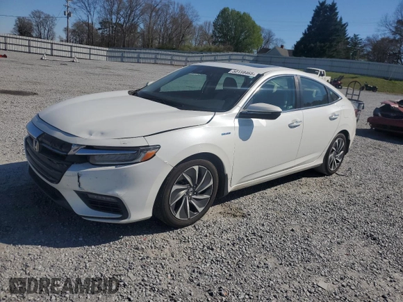 2020 Honda Insight Touring with VIN 19XZE4F96LE002563, listed as a Copart auction lot 50159465 with 171,018 mi miles and Salvage Title. Bid and sale history available at carsss.com. Image 1.