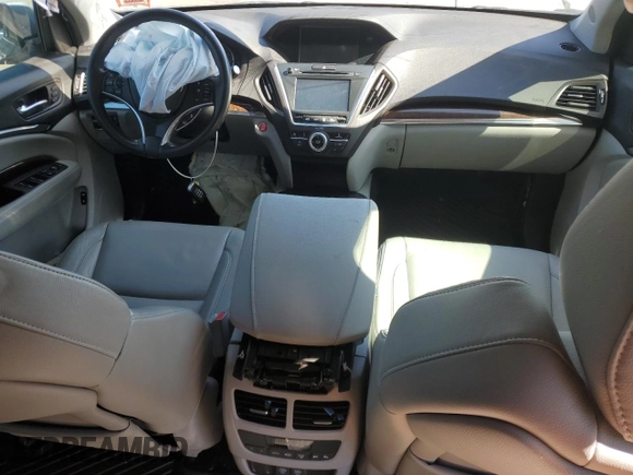 2018 Acura MDX with VIN 5J8YD4H33JL019169, listed as a Copart auction lot 75178824 with 68,676 mi miles and Salvage title. Bid and sale history available at DreamBid. Image 8.
