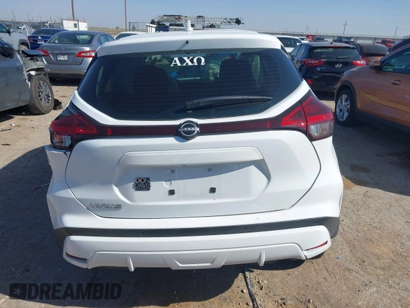 2024 Nissan Kicks S with VIN 3N1CP5BV6RL482829, listed as a IAAI auction lot 42032997 with 22,048 mi miles. Bid and sale history available at carsss.com. Image 15.