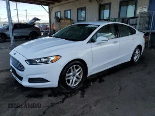 2016 Ford Fusion SE with VIN 3FA6P0H74GR384386, listed as a Copart auction lot 64121655 with 43,602 mi miles and Salvage title. Bid and sale history available at DreamBid. Image 1.