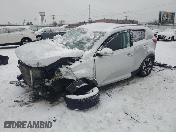 2011 Kia Sportage SX with VIN KNDPC3A69B7144327, listed as a Copart auction lot 88137525 with Not provided miles and Salvage title. Bid and sale history available at DreamBid. Image 1.