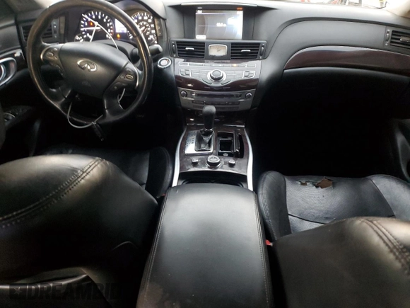 2011 Infiniti M37 with VIN JN1BY1AP3BM321581, listed as a Copart auction lot 79275854 with 215,496 mi miles and Salvage Title. Bid and sale history available at carsss.com. Image 8.