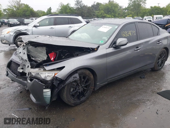 2015 Infiniti Q50 Premium with VIN JN1BV7APXFM358127, listed as a IAAI auction lot 42364173 with 97,512 mi miles and . Bid and sale history available at DreamBid. Image 17.