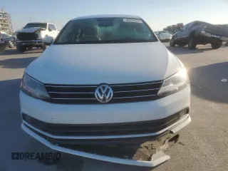 2015 Volkswagen Jetta Sedan 1.8T SE with VIN 3VWD07AJ5FM316823, listed as a Copart auction lot 48539035 with 81,886 mi miles and Salvage Title. Bid and sale history available at carsss.com. Image 5.