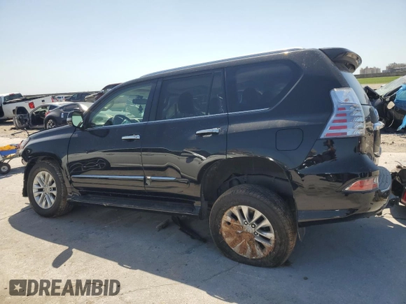 2015 Lexus GX 460 with VIN JTJBM7FX5F5102607, listed as a Copart auction lot 56794815 with 124,551 mi miles and Salvage title. Bid and sale history available at DreamBid. Image 2.