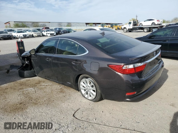 2014 Lexus ES 300h Hybrid with VIN JTHBW1GG7E2047214, listed as a Copart auction lot 51480865 with 100,133 mi miles and Salvage Title. Bid and sale history available at carsss.com. Image 2.