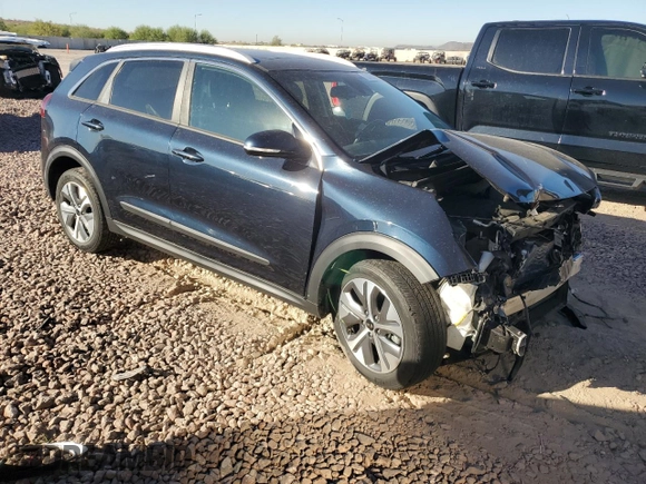 2019 Kia Niro EV EX Premium with VIN KNDCE3LG3K5028700, listed as a Copart auction lot 78411674 with 36,724 mi miles and Salvage Title. Bid and sale history available at carsss.com. Image 4.