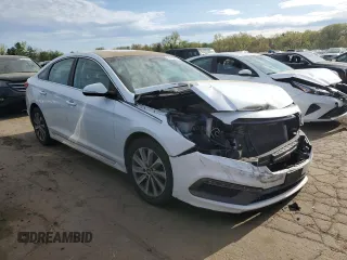 2016 Hyundai Sonata Sport with VIN 5NPE34AF9GH343247, listed as a Copart auction lot 54919635 with Not Provided miles and Salvage Title. Bid and sale history available at DreamBid. Image 4.