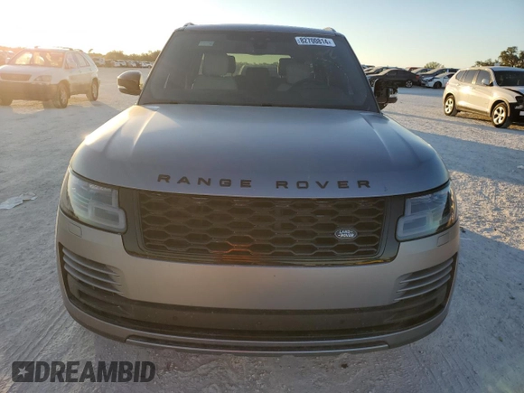 2020 Land Rover Range Rover z VIN SALGS5SEXLA569475, wystawiony jako Copart lot #82700814 z przebiegiem 73 738 mil mil oraz Szkoda całkowita • Salvage title. Historia ofert i sprzedaży dostępna na DreamBid. Obrazek 5.