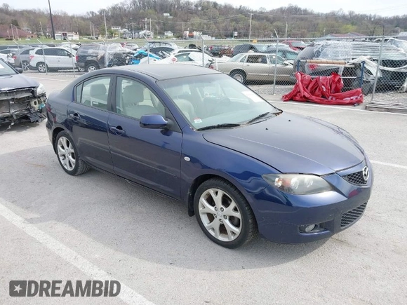 2008 Mazda 3 i Touring with VIN JM1BK32F781113018, listed as a IAAI auction lot 41849189 with 106,563 mi miles and . Bid and sale history available at DreamBid. Image 1.