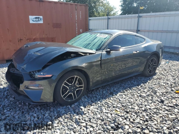 2019 Ford Mustang EcoBoost с VIN 1FA6P8TH5K5163468, выставлен на аукционе Copart как лот 56547035 с пробегом 56 977 миль миль и Списание • Salvage title. История ставок и продаж доступна на DreamBid. Изображение 1.