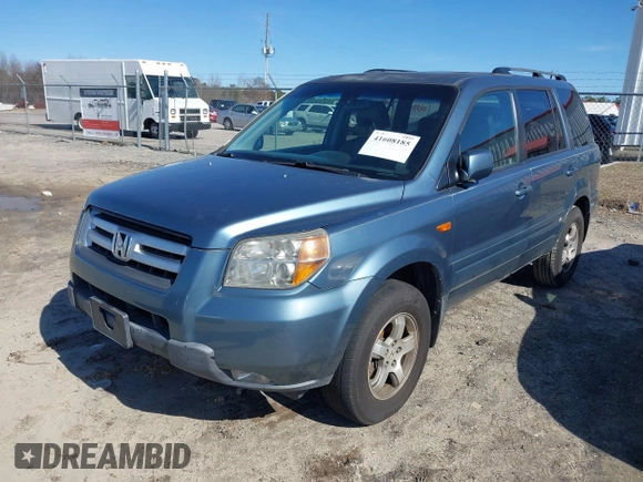 2008 Honda Pilot EX-L z VIN 5FNYF28528B018817, wystawiony jako IAAI lot #41608185 z przebiegiem 206 094 mil mil oraz . Historia ofert i sprzedaży dostępna na DreamBid. Obrazek 2.