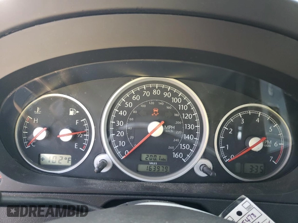 2006 Chrysler Crossfire with VIN 1C3AN55L86X061879, listed as a Copart auction lot 77211864 with 163,979 mi miles and Salvage Title. Bid and sale history available at DreamBid. Image 9.