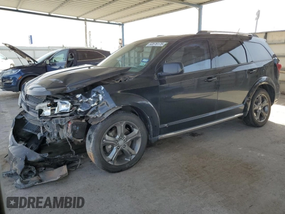 2014 Dodge Journey Crossroad with VIN 3C4PDDGG6ET315960, listed as a Copart auction lot 53576175 with 179,959 mi miles and Salvage title. Bid and sale history available at DreamBid. Image 1.
