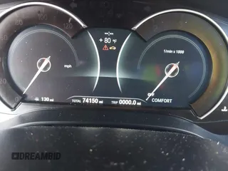 2018 BMW 5 Series 540i with VIN WBAJE5C50JWA95412, listed as a IAAI auction lot 41502258 with 74,150 mi miles and . Bid and sale history available at carsss.com. Image 7.