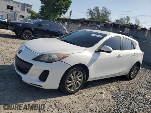 2012 Mazda Mazda3 i Touring with VIN JM1BL1L72C1698494, listed as a Copart auction lot 52782905 with 94,943 mi miles and Salvage Title. Bid and sale history available at carsss.com. Image 1.