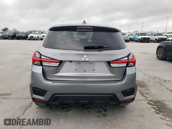 2022 Mitsubishi Outlander Sport SE with VIN JA4APVAU5NU008300, listed as a Copart auction lot 51391655 with 53,979 mi miles and Salvage Title. Bid and sale history available at carsss.com. Image 6.