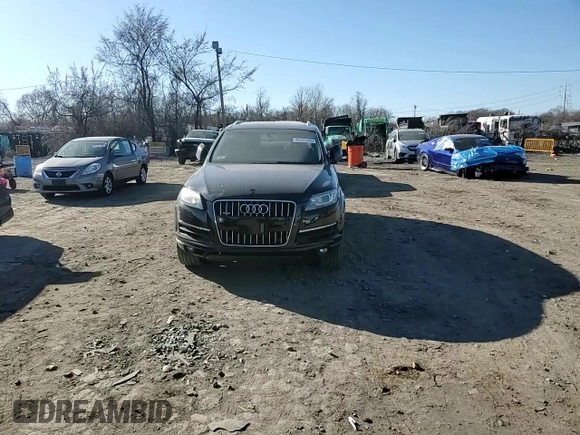 2014 Audi Q7 3.0T Premium Plus with VIN WA1LGBFE2ED019182, listed as a Copart auction lot 49526955 with 92,965 mi miles and Salvage Title. Bid and sale history available at carsss.com. Image 11.