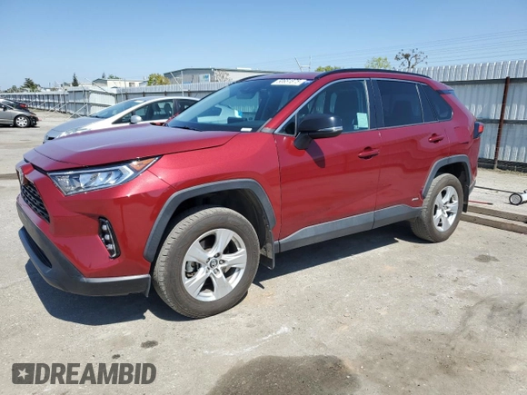 2019 Toyota RAV4 Hybrid XLE with VIN 2T3RWRFV4KW041887, listed as a Copart auction lot 50651875 with 67,927 mi miles and Salvage Title. Bid and sale history available at carsss.com. Image 1.